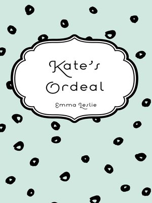 cover image of Kate's Ordeal